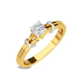 0.20 CT Sefa Solitaire Ring