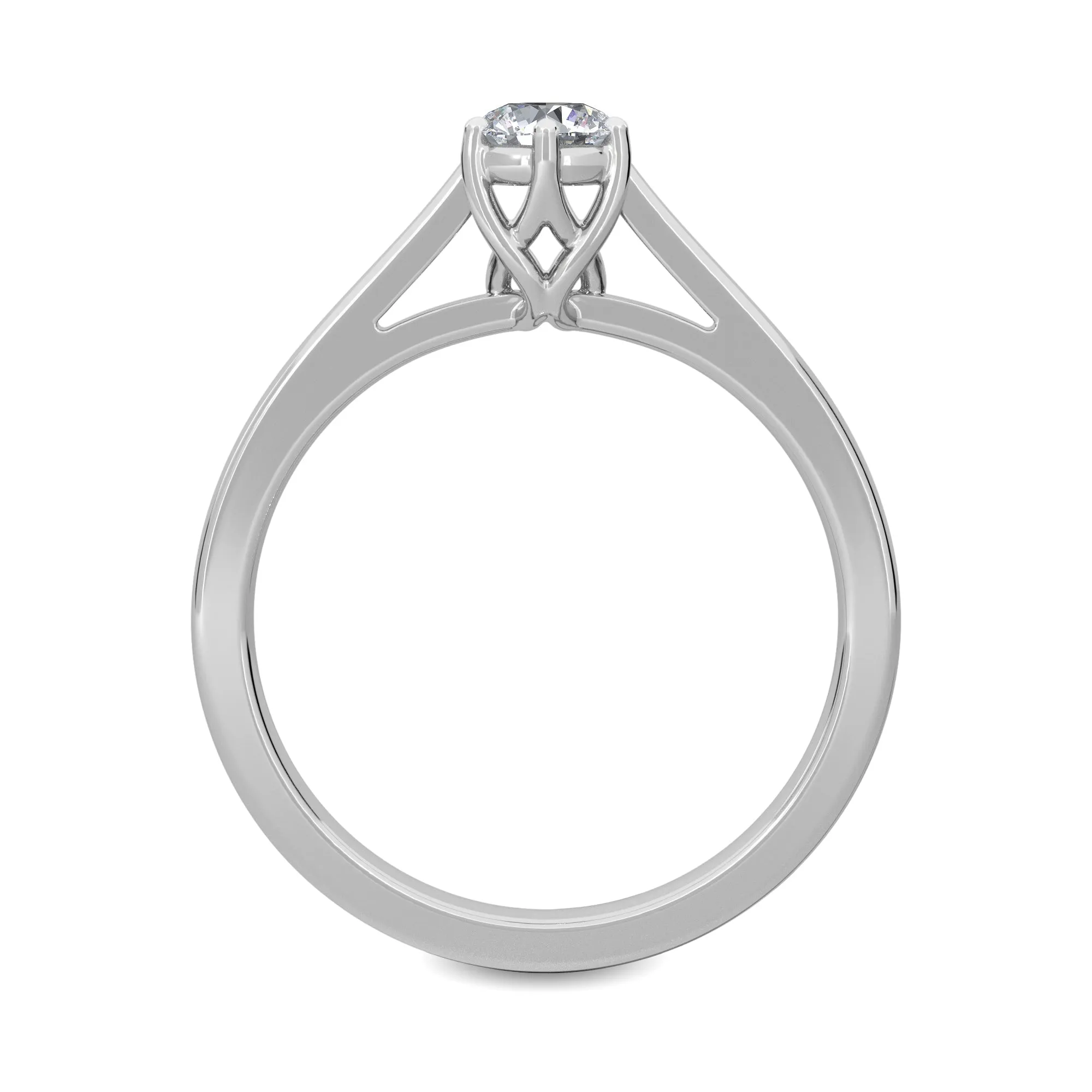 0.50 CT Amalie Solitaire Ring