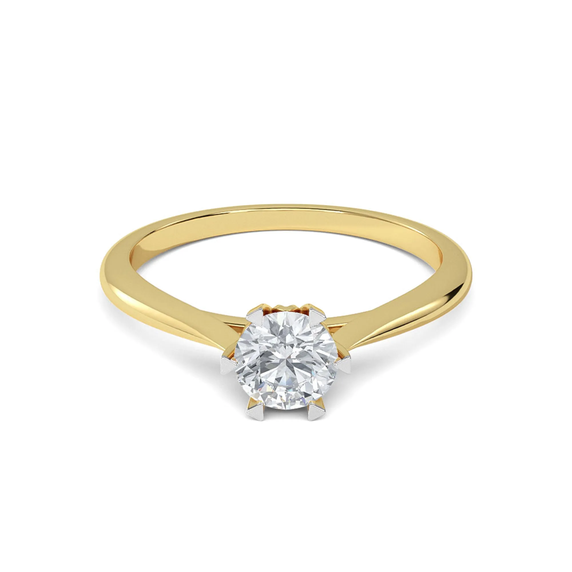 0.50 CT Toulin Solitaire Ring