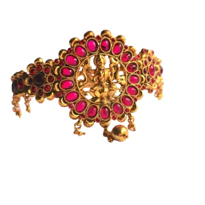 18K Gold Plated Armlet Bajuband Deity Kemp