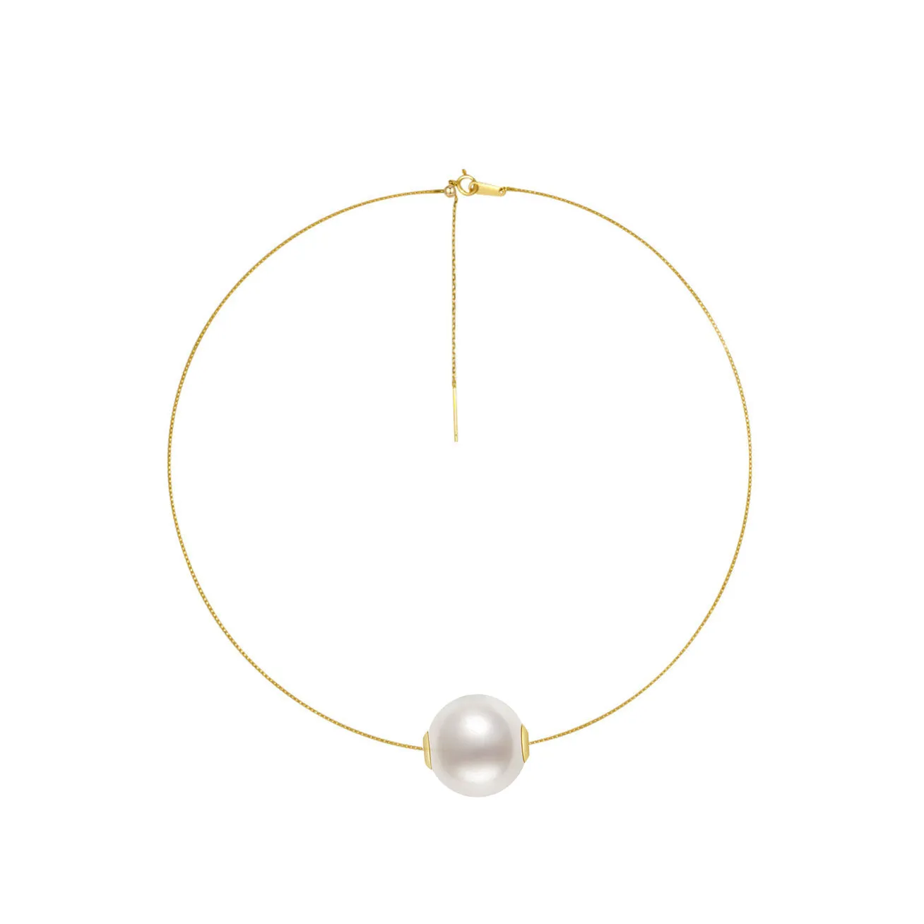 18K Interchangeable Pearl Necklace KN00049 | Possibilities