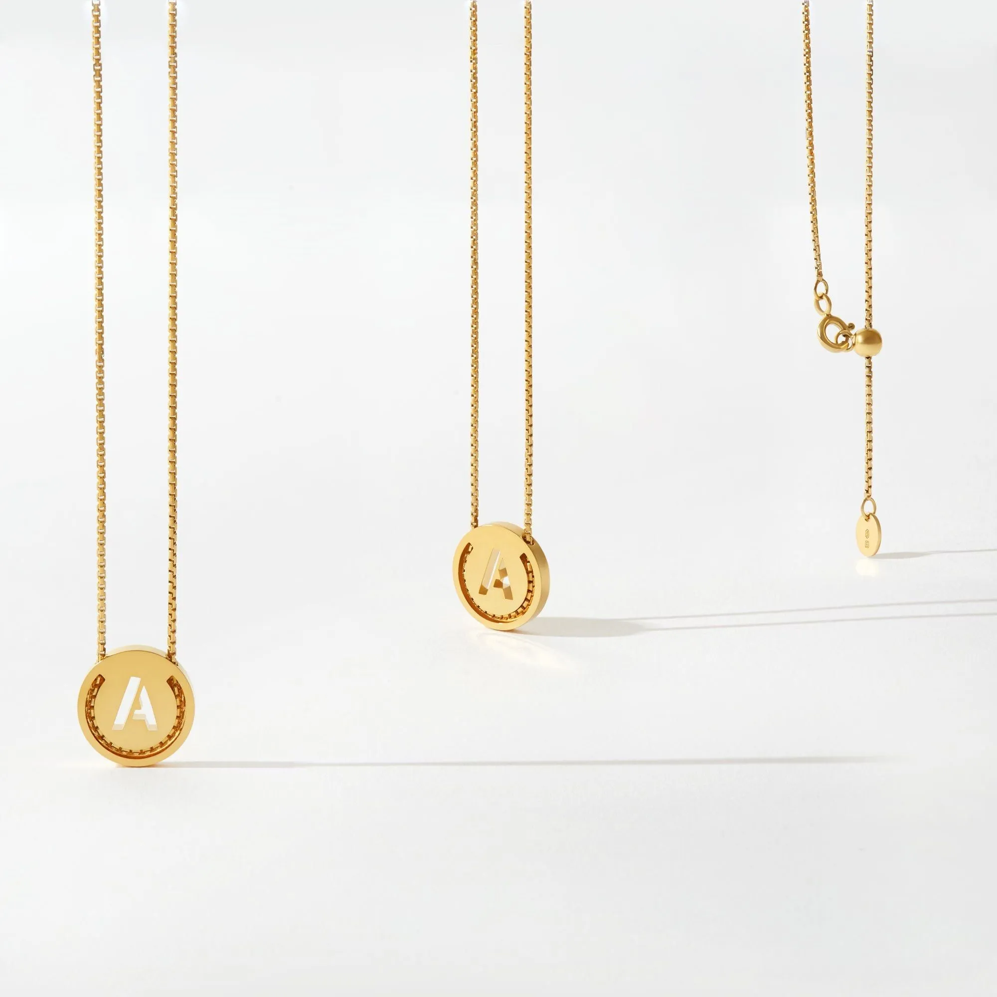 ABC's - A 18K Gold Plated Necklace