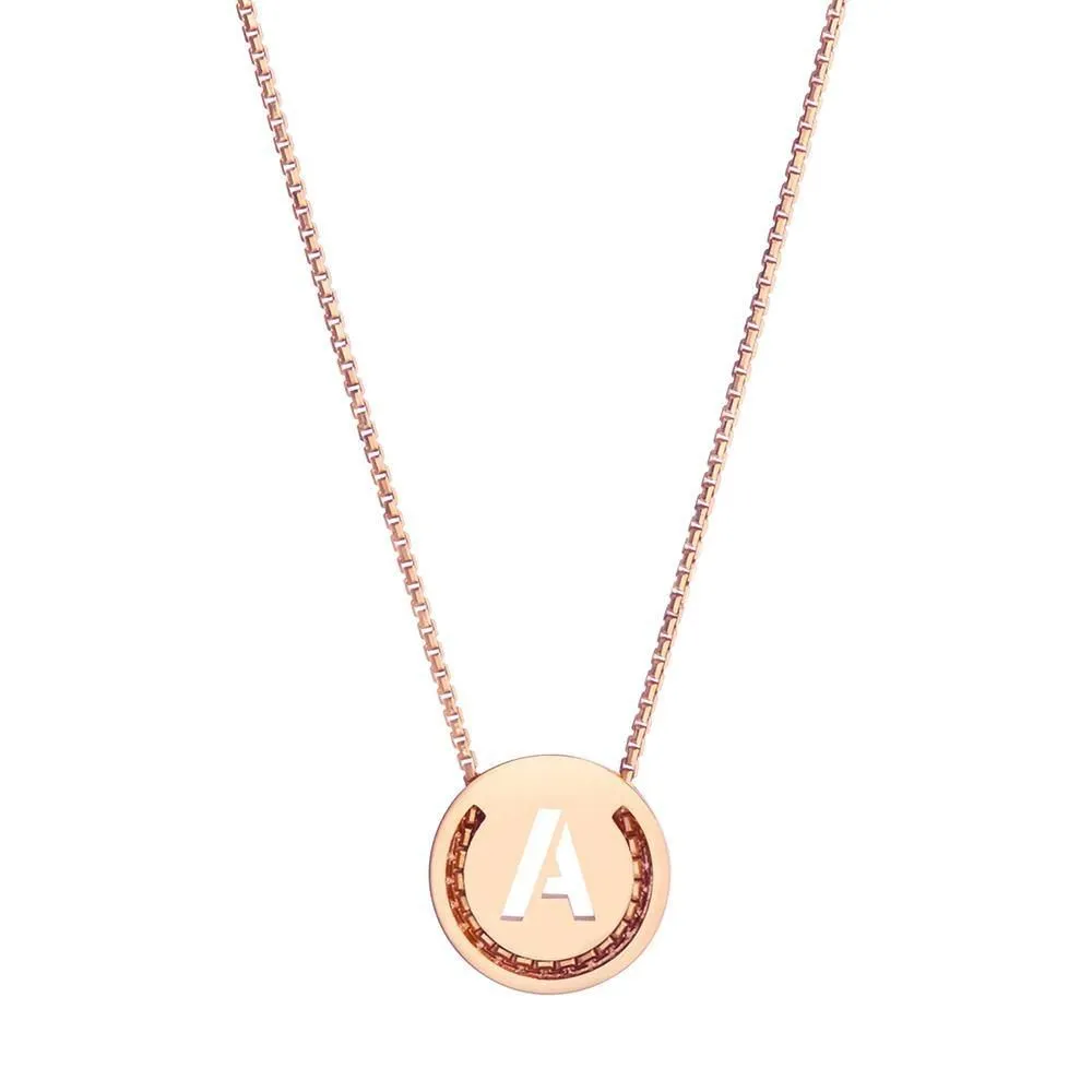 ABC's - A 18K Gold Plated Necklace