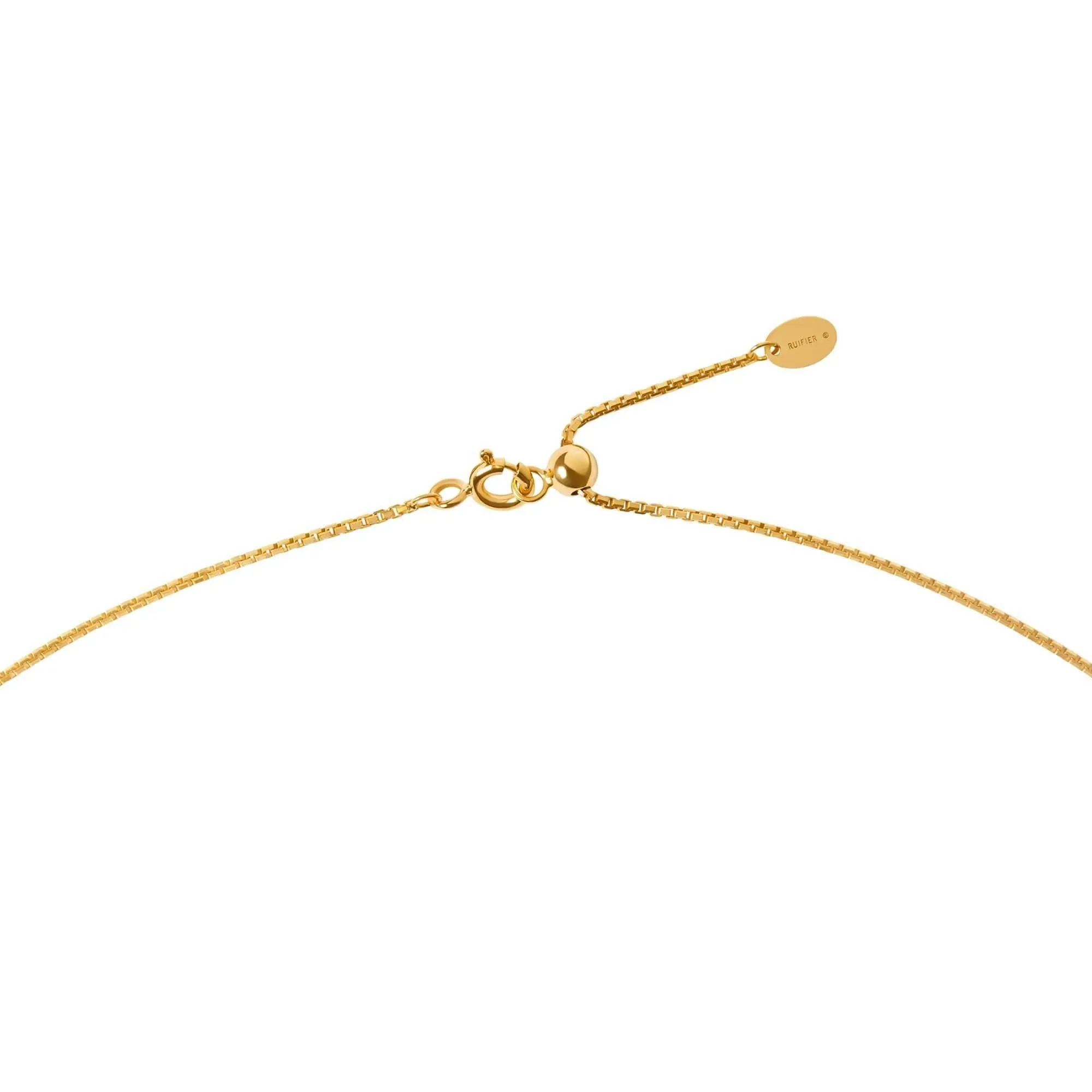 ABC's - J 18K Gold Plated Necklace