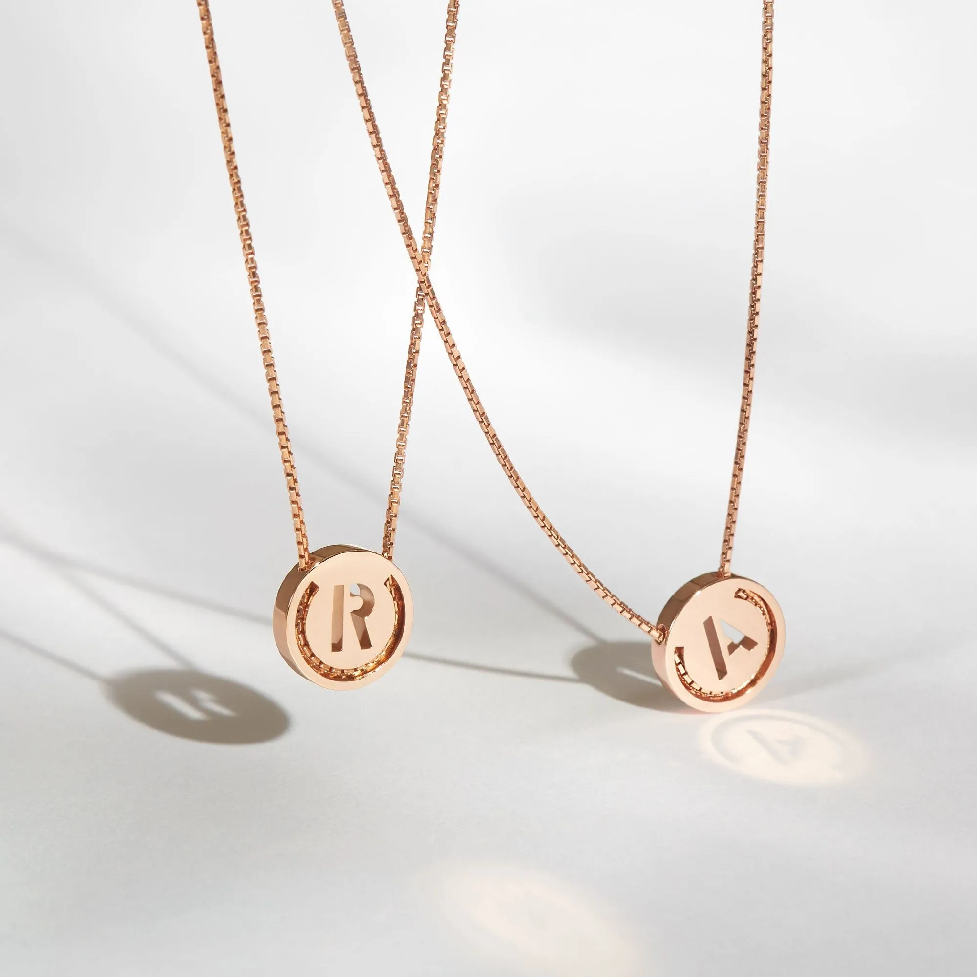 ABC's - J 18K Gold Plated Necklace