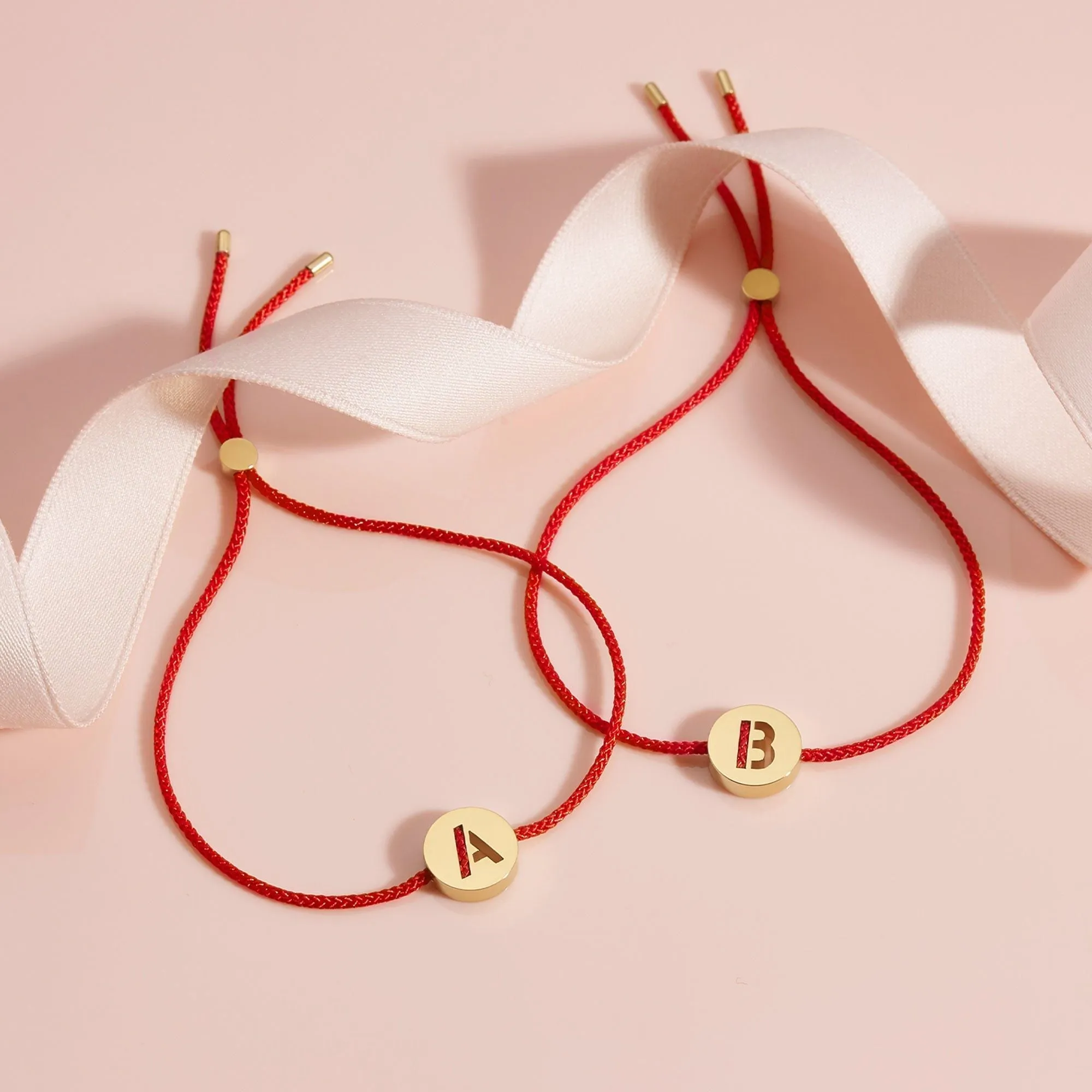 ABC's - K 18K Gold Plated Bracelet