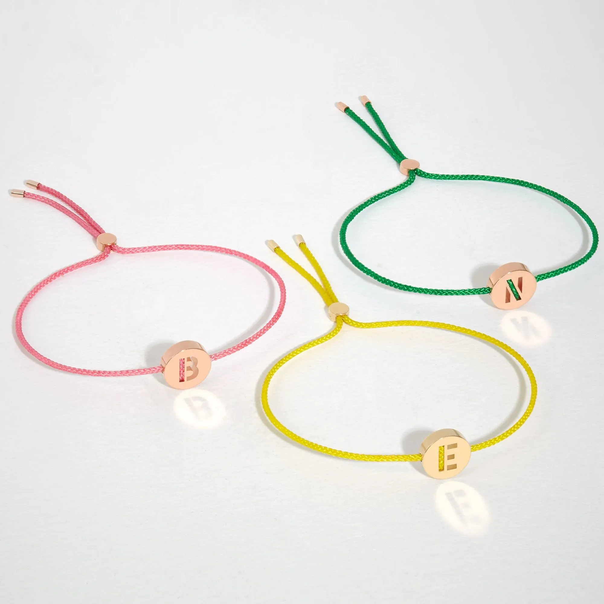 ABC's - K 18K Gold Plated Bracelet