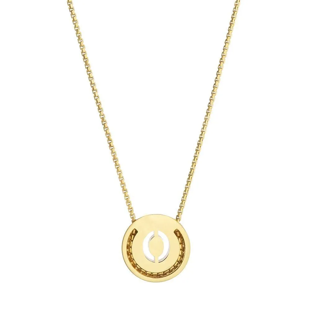 ABC's - O 18K Gold Plated Necklace