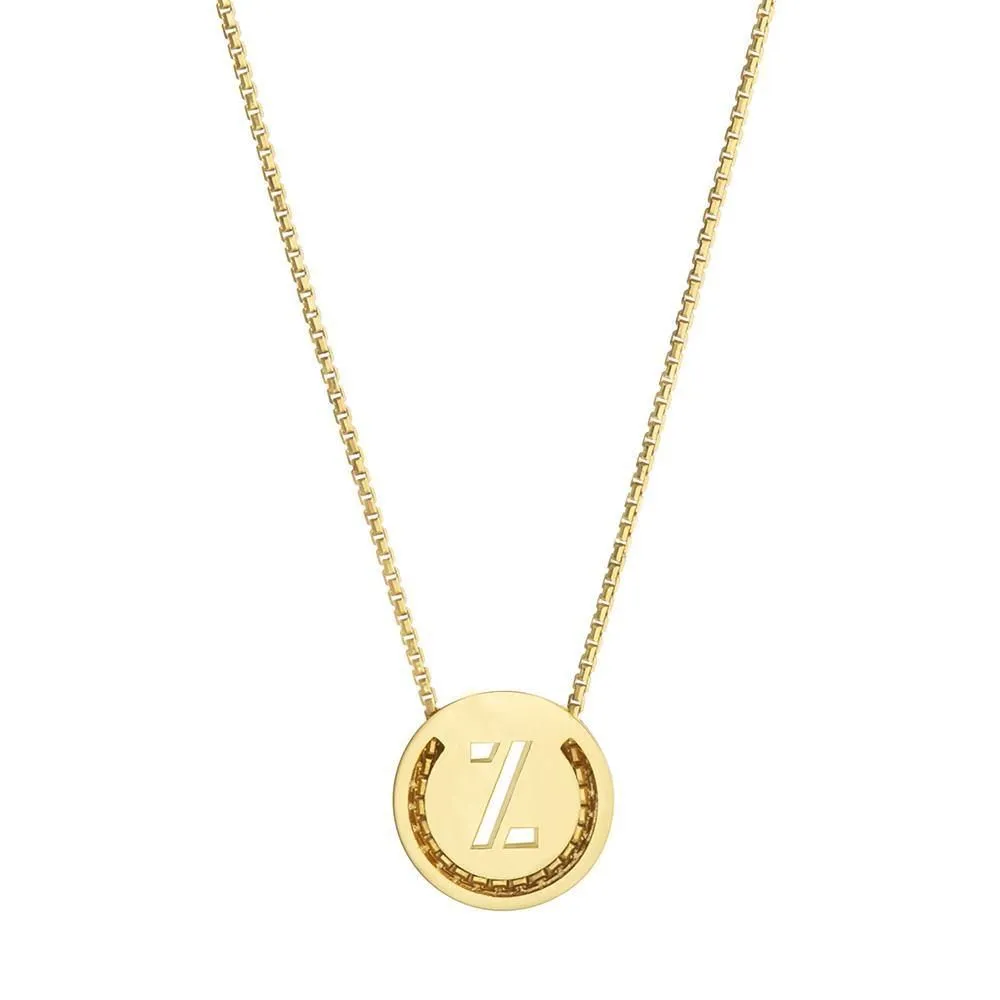 ABC's - Z 18K Gold Plated Necklace