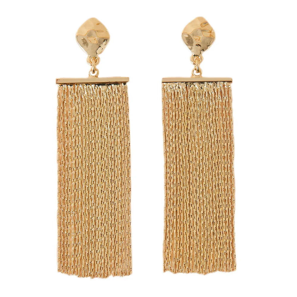 Accessorize London Women's Waterfall Chain Earrings