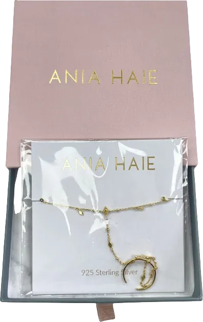 ania haie Gold Plated Bohemia Hand Chain Bracelet BNIB