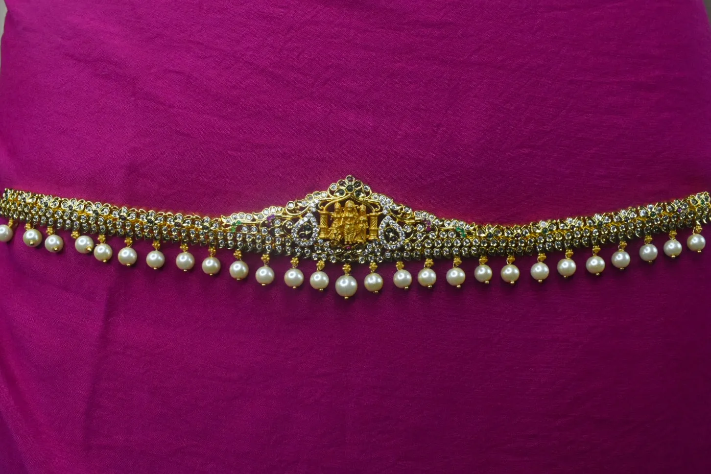 Antique Ram Parivaar Chain Vaddanam By Asp Fashion Jewellery