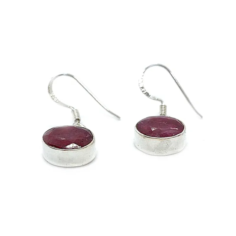 Chotto Ruby Quartz Earrings