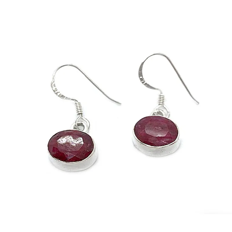 Chotto Ruby Quartz Earrings