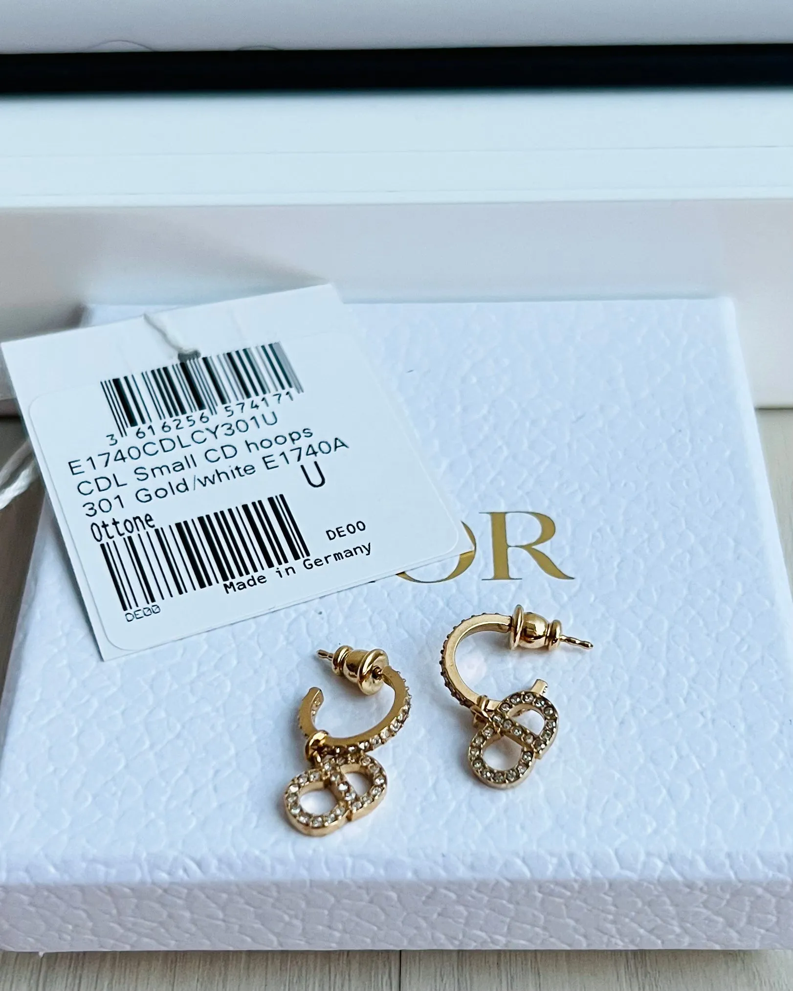 Christian Dior Clair D Lune Earrings