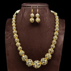 Cz Balls Graded Necklace Set By Asp Fashion Jewellery