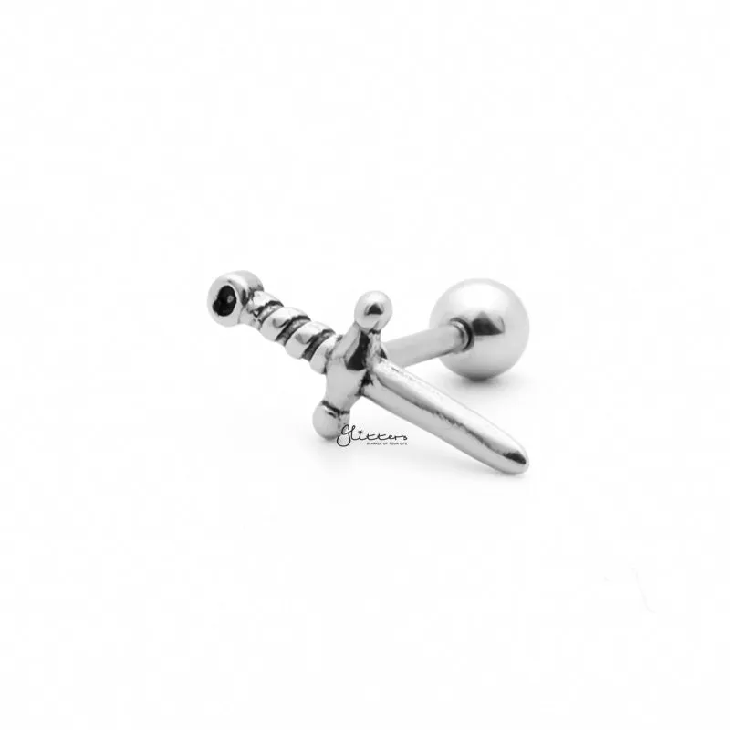 Dagger Cartilage Tragus Piercing Earring