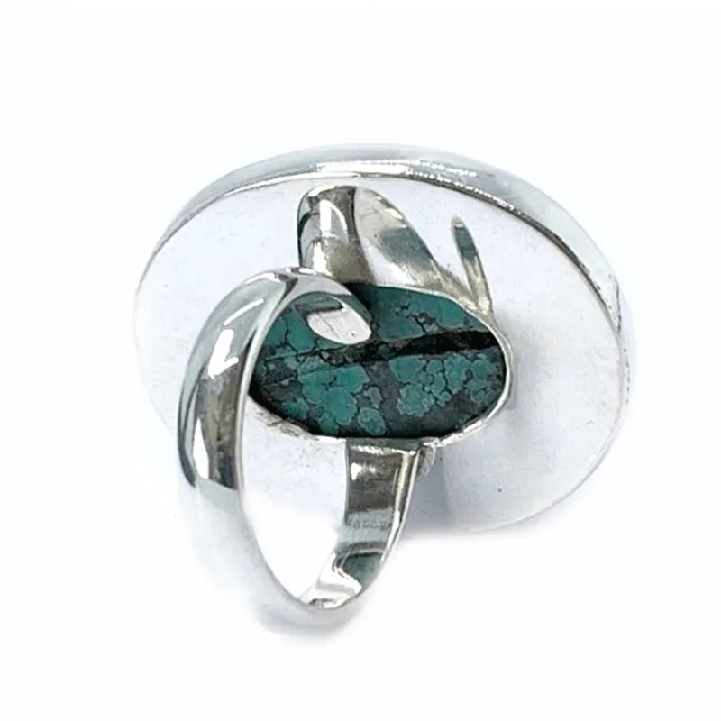 Dixie Turquoise Bohemian Ring (L)