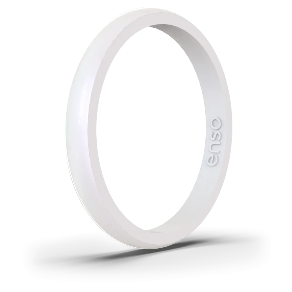 Enso Birthstone Classic Halo Rings