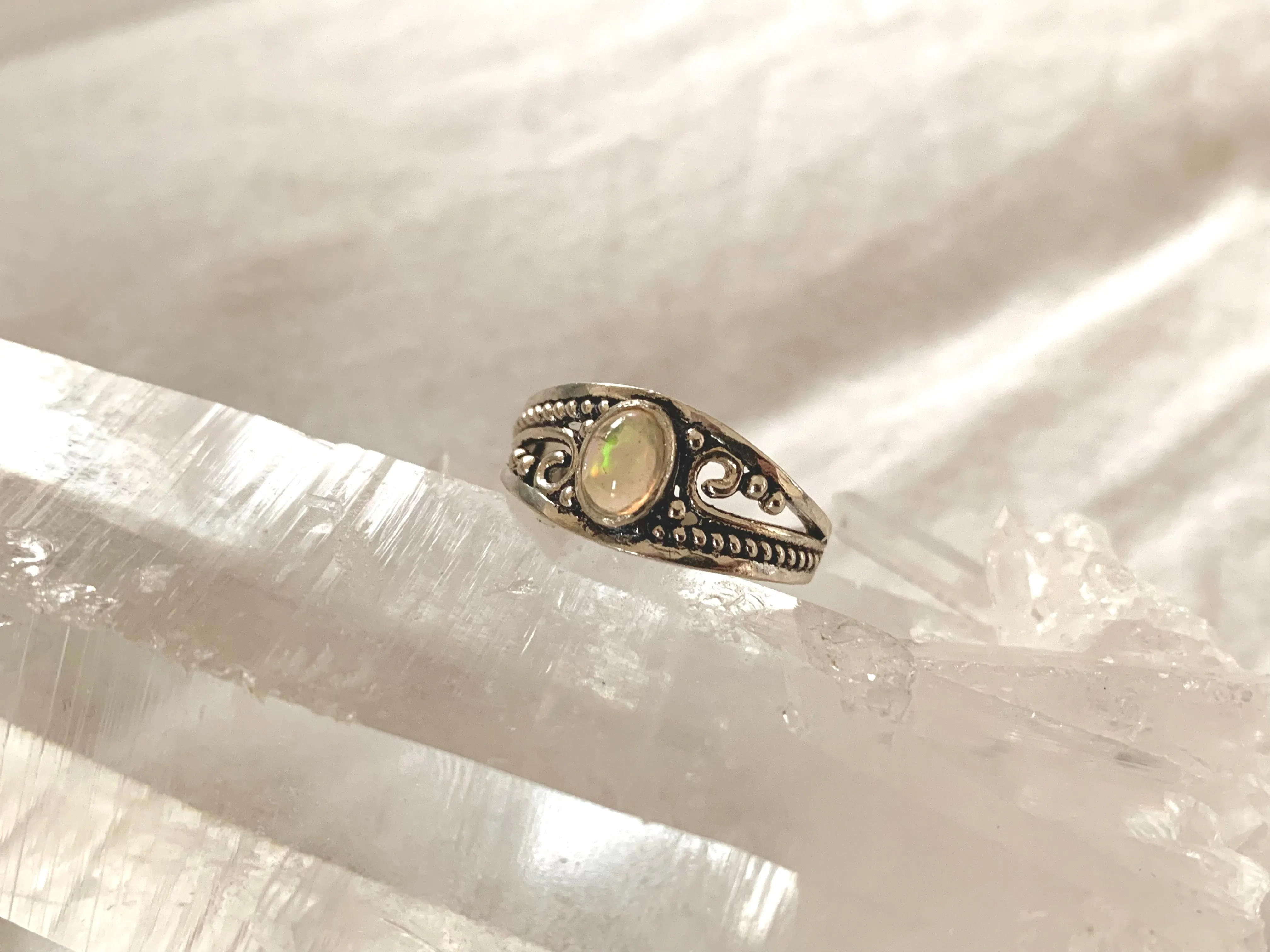 Ethiopian Opal Cirilla Ring