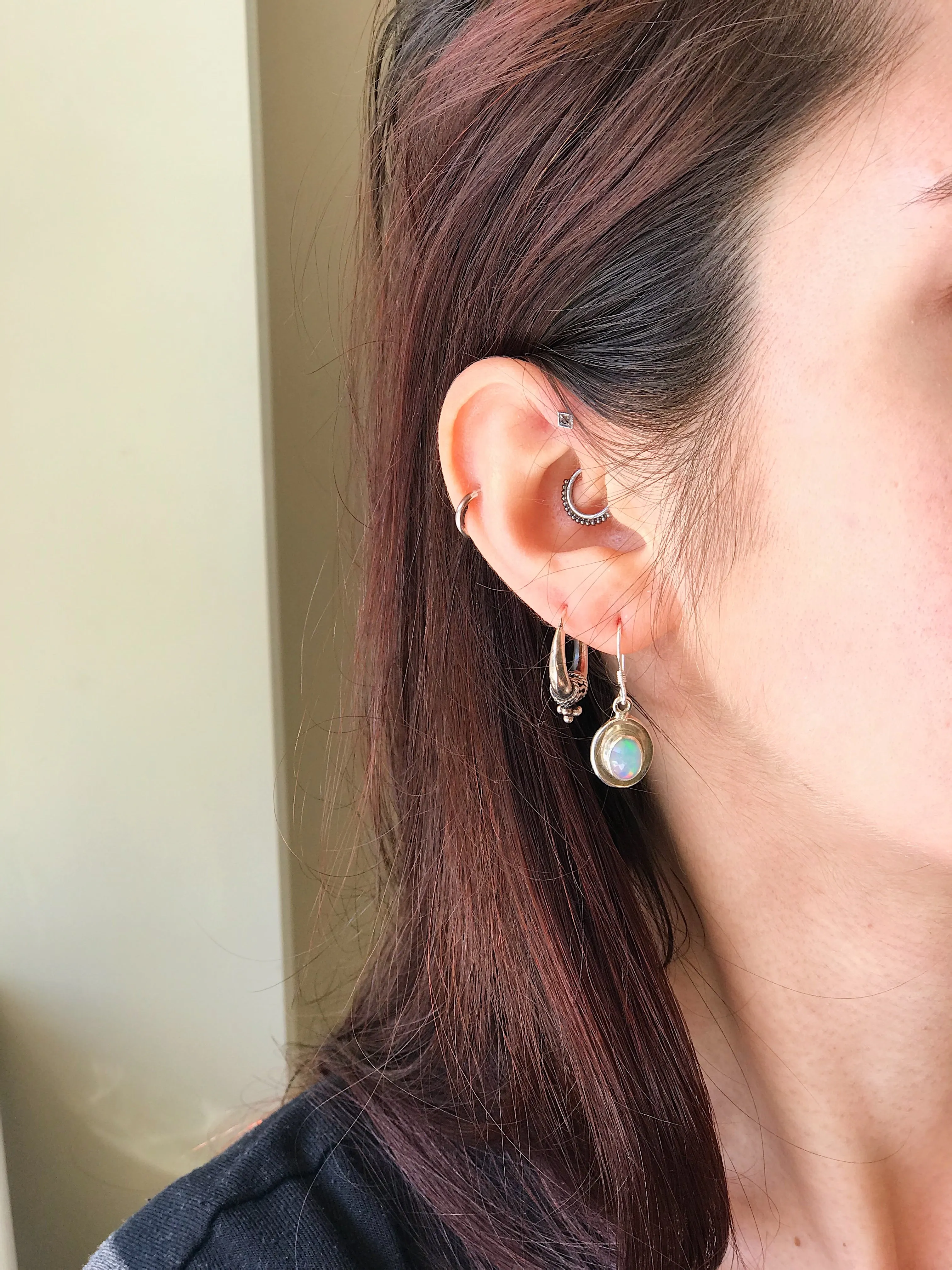 Ethiopian Opal Medea Earrings