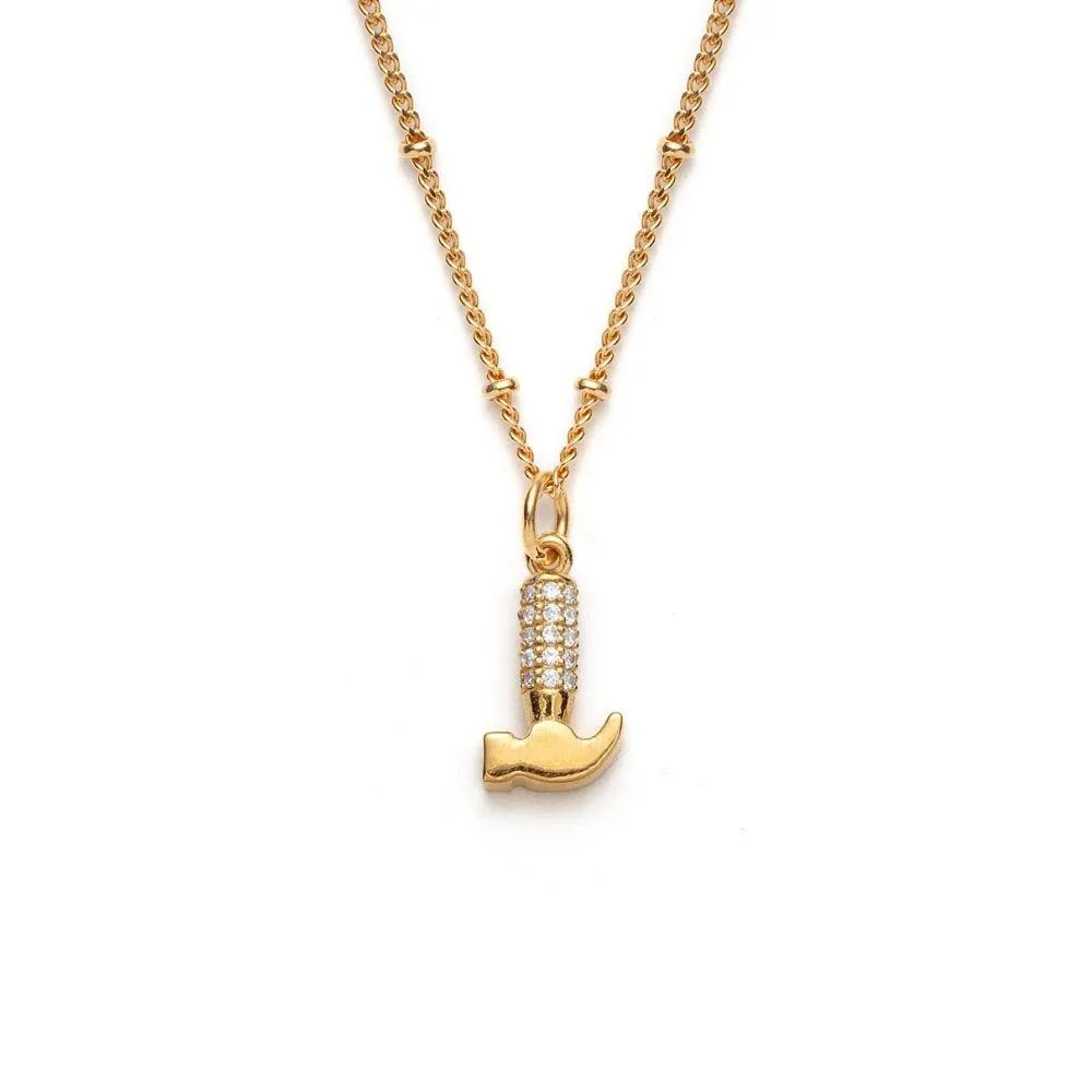 Hammer Necklace Diamond