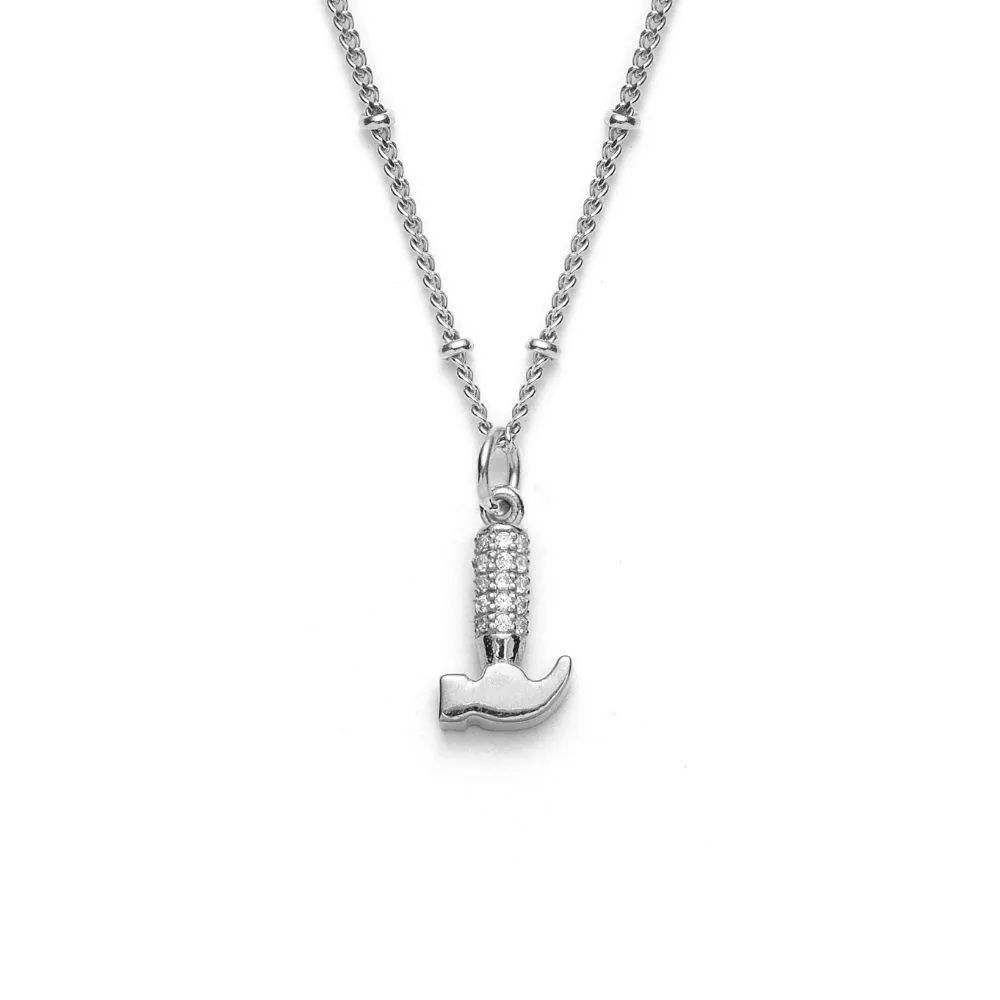 Hammer Necklace Diamond