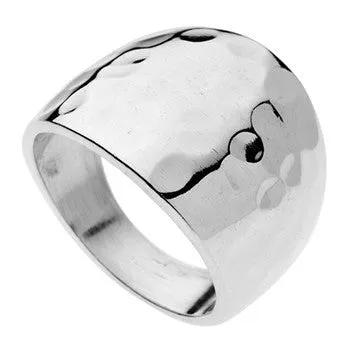 Iron Clay , Sterling Silver The Audrey Ring