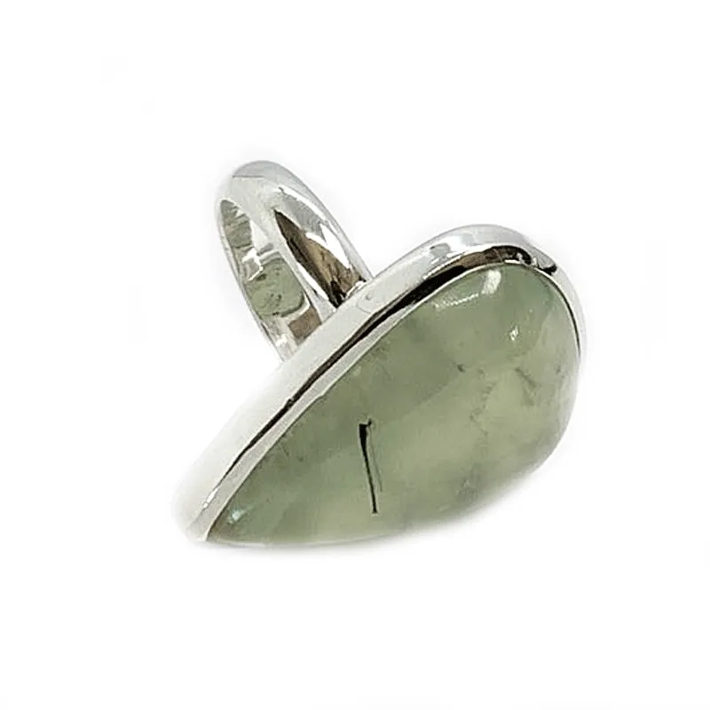 Ivy Prehnite Gemstone Ring