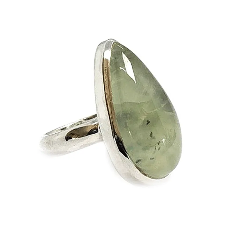 Ivy Prehnite Gemstone Ring