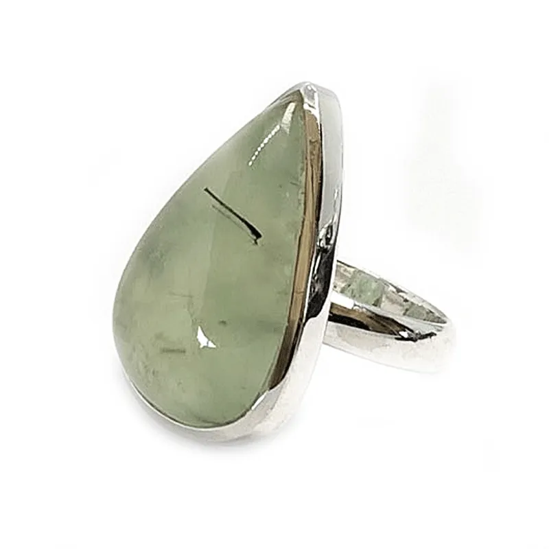 Ivy Prehnite Gemstone Ring