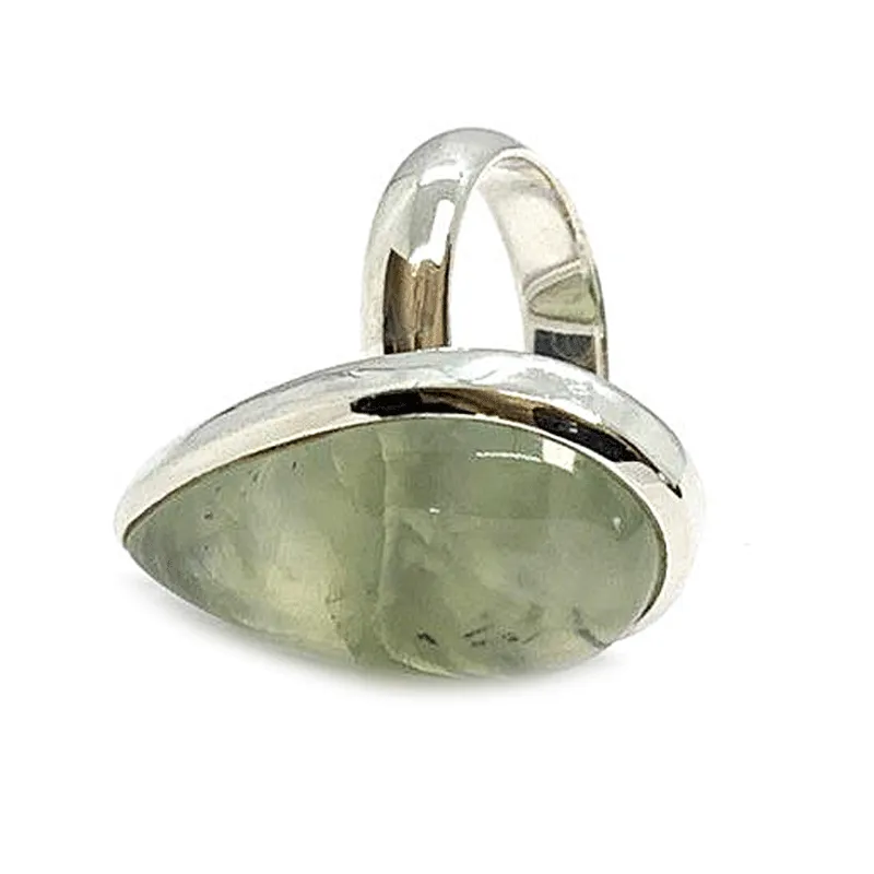 Ivy Prehnite Gemstone Ring