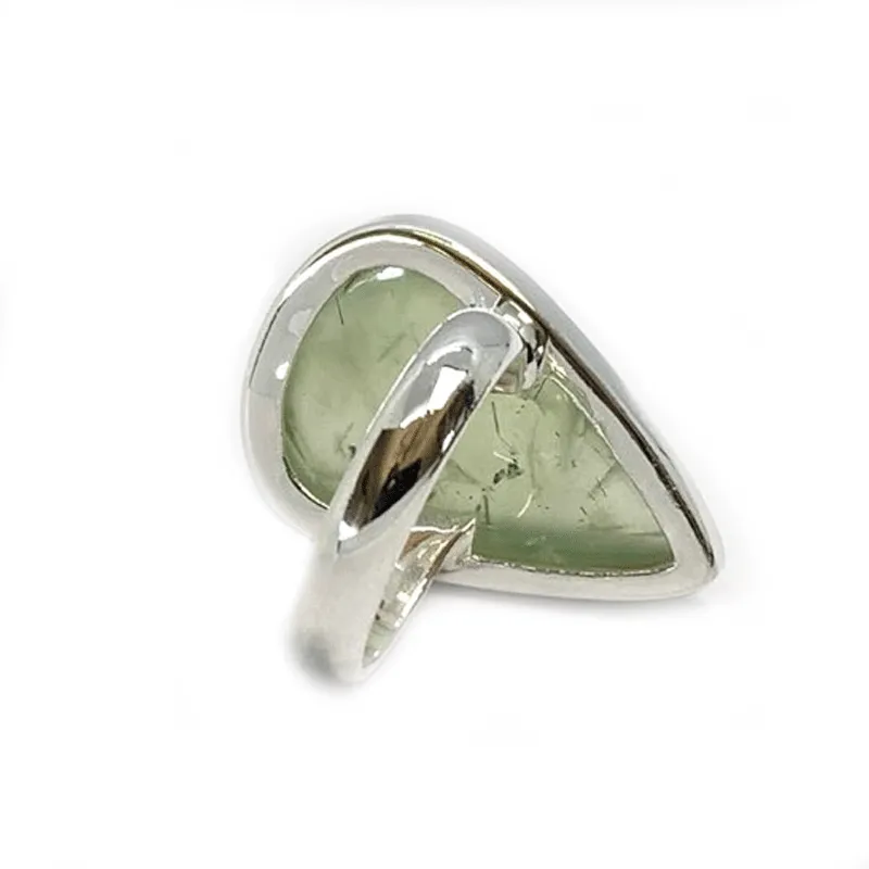 Ivy Prehnite Gemstone Ring