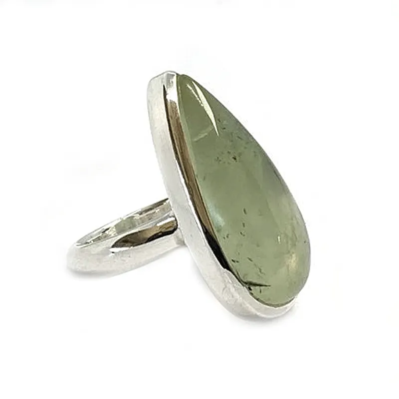 Ivy Prehnite Gemstone Ring