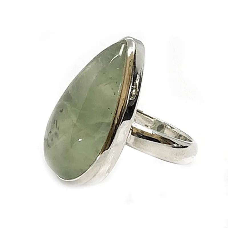 Ivy Prehnite Gemstone Ring