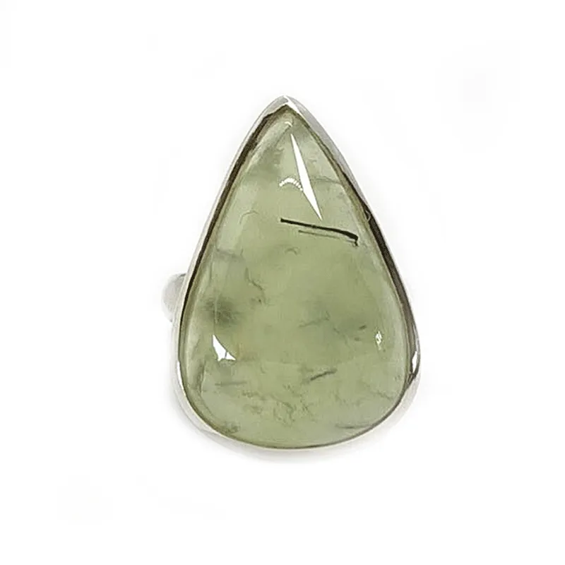 Ivy Prehnite Gemstone Ring