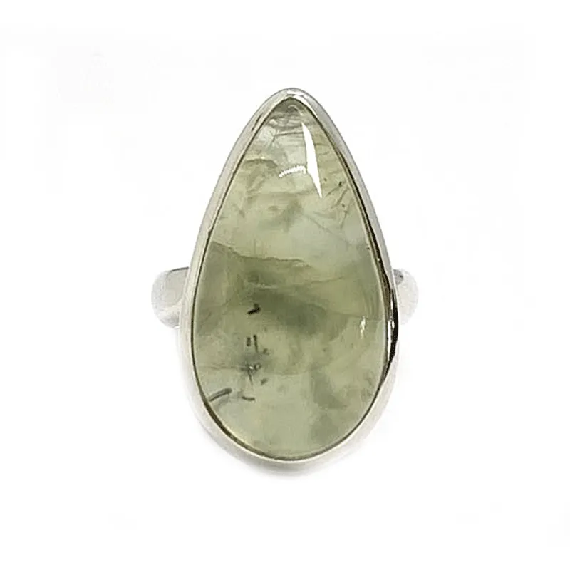 Ivy Prehnite Gemstone Ring