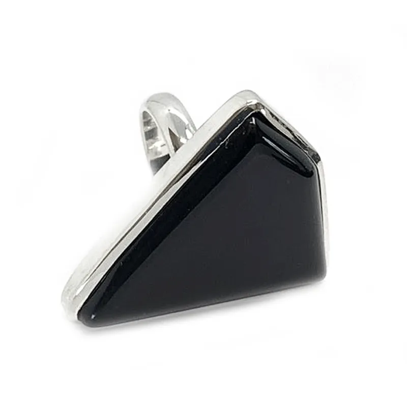 Lilith Black Onyx Statement Ring