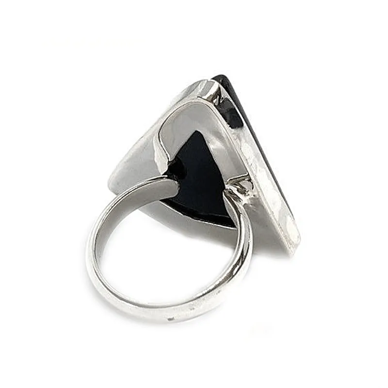 Lilith Black Onyx Statement Ring