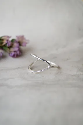 Loop Whole Sterling Silver Ring