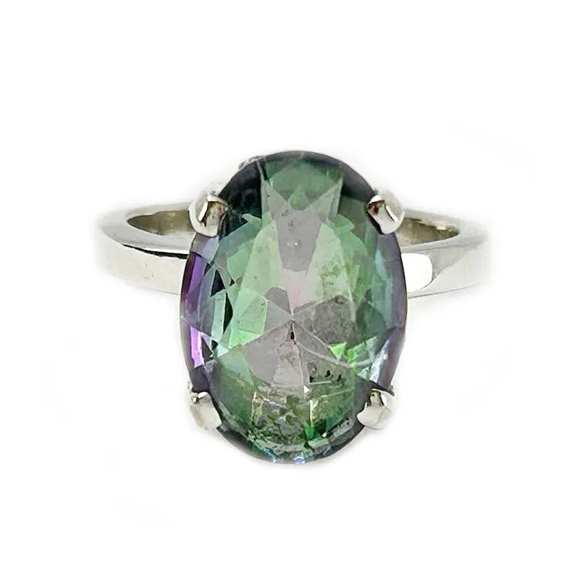 Lush Mystic Topaz Gemstone Ring