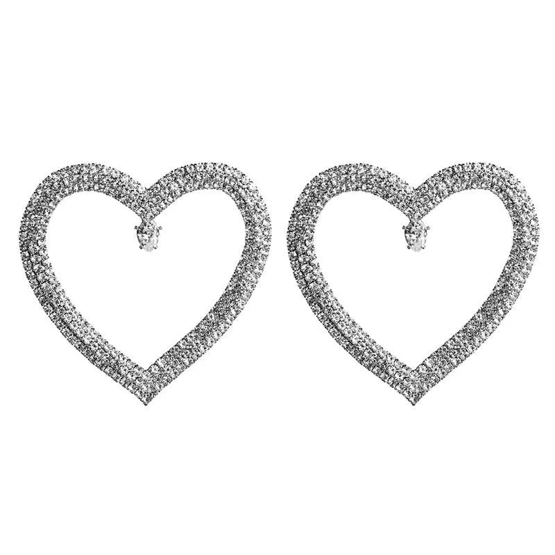 Sure! Here’s an optimized title for the Melville Heart Earrings:

Elegant Melville Heart-Shaped Earrings - Dazzling Sterling Silver with Gemstone Accents - Perfect Gift for Her 

This title includes modifiers that enhance its appeal and provide important details.