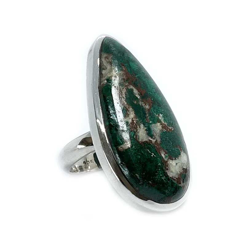 Montie Chrysocolla Statement Ring - N