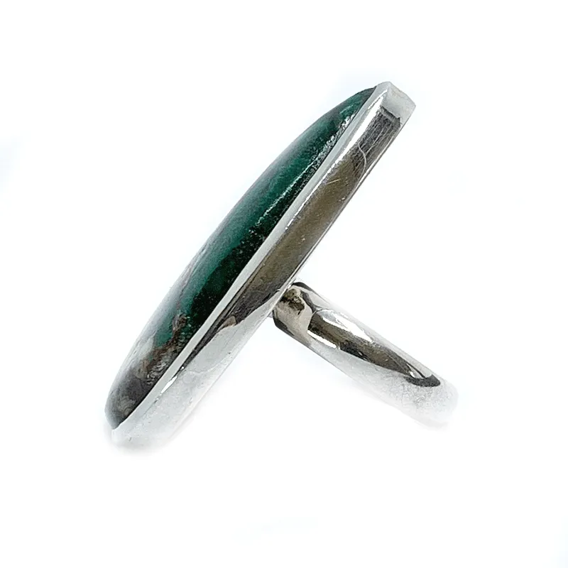 Montie Chrysocolla Statement Ring - N