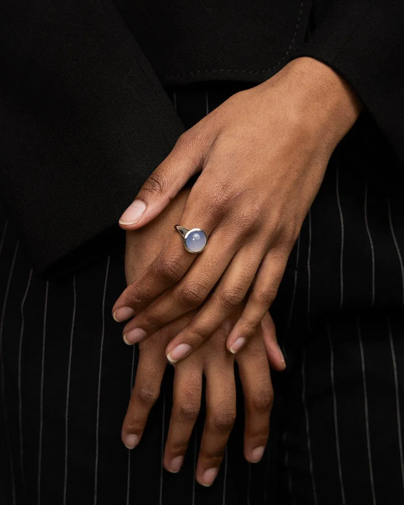 Moody Ring in Silver