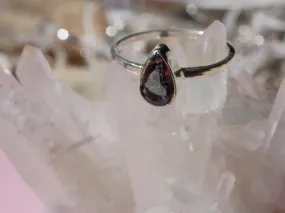 Mystic Topaz Akoni Ring - XSmall Teardrop