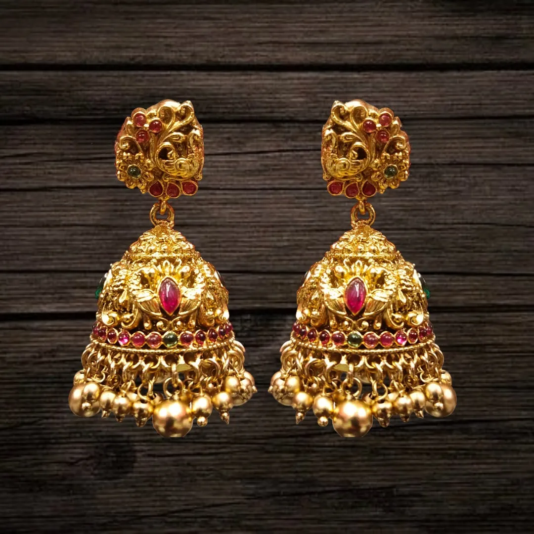 Nagas Antique Jhumka Earrings By Asp Fashion Jewellery