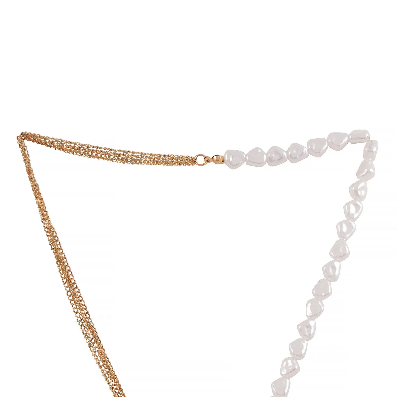 Naiads Gold Pearl Necklace