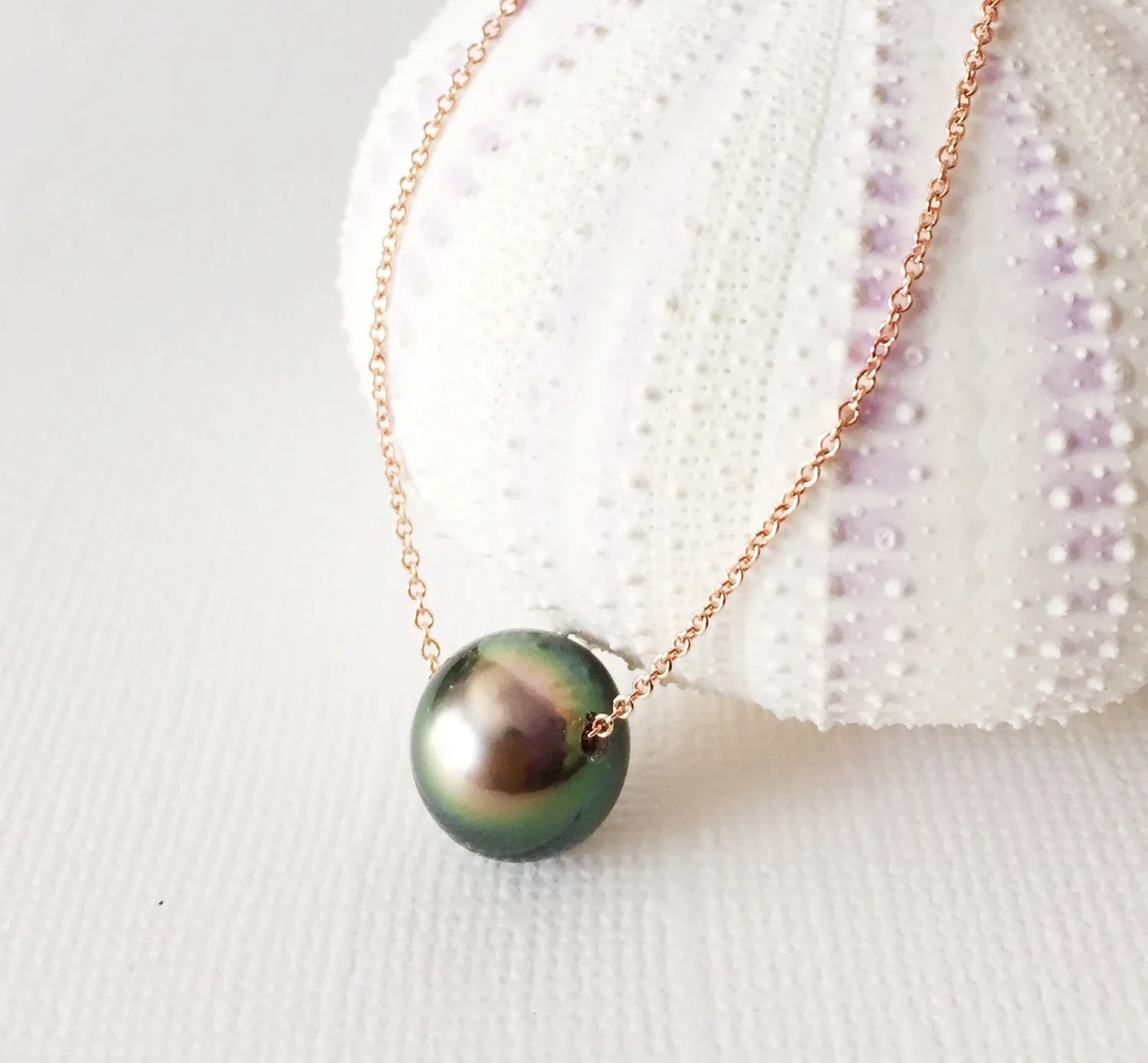 Necklace Kea - Tahitian pearl (N102)