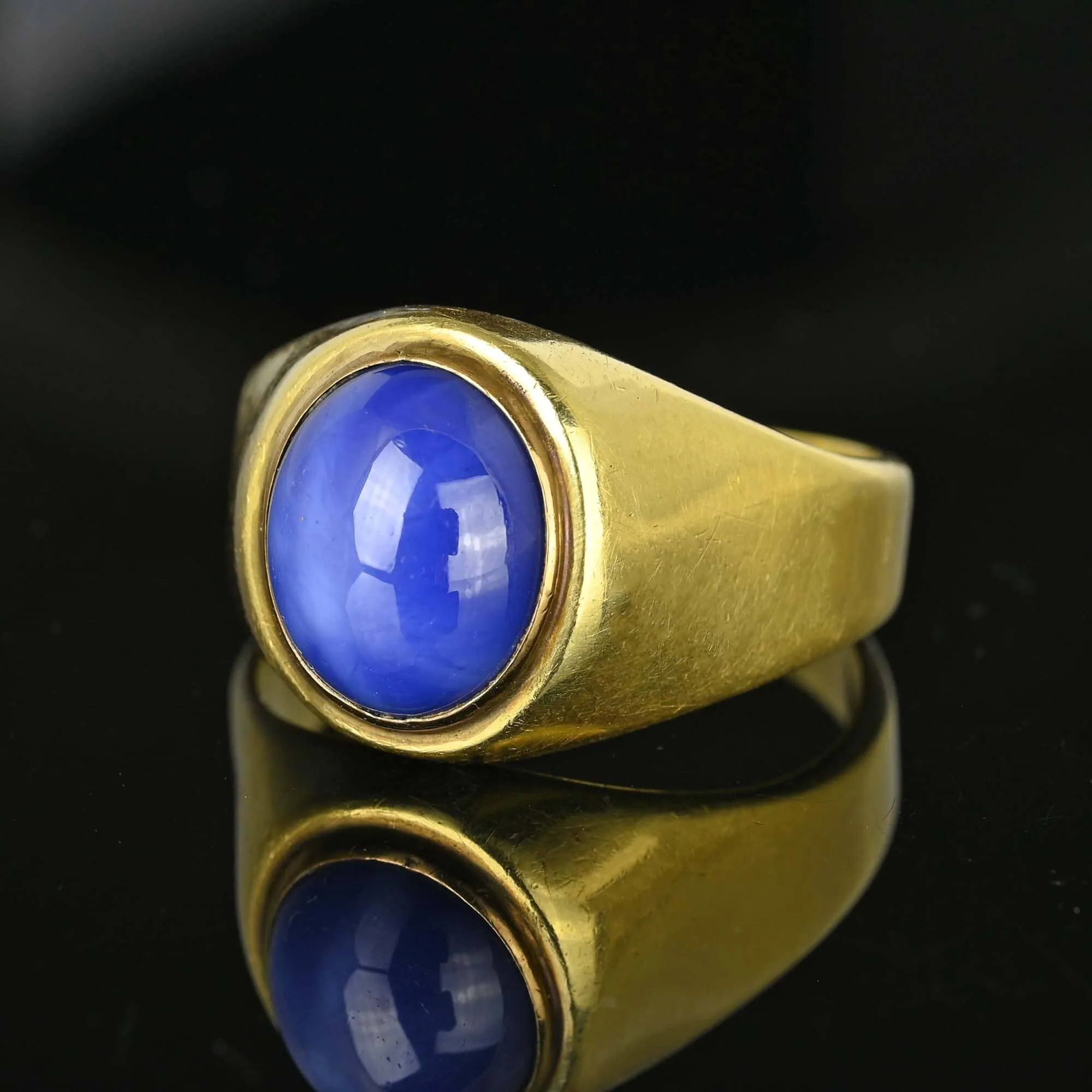 ON HOLD Vintage 14K Gold Natural Star Sapphire Ring